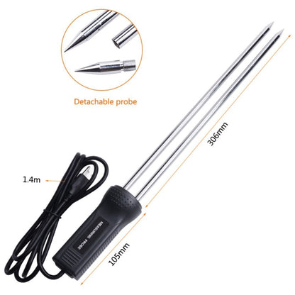 MD7822 Smart Grain Moisture Tester Ultra-Long Probe Digital Moisture Meter