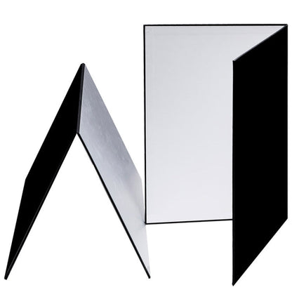 3-in-1 Reflective Board White + Black + Silver A3 Cardboard Folding Light Diffuser Board, 3-in-1 A3 Cardboard Silver, 3-in-1 A3 Cardboard Gold