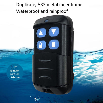 2 PCS Electric Roller Shutter Waterproof Copy Universal Remote Controller Garage Door Remote Control Key, Ordinary