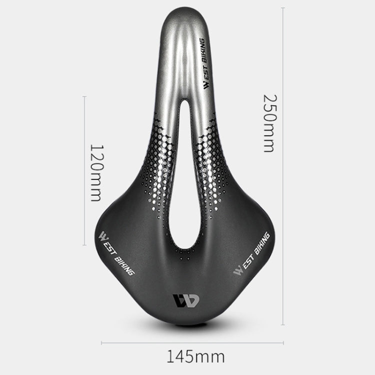 WEST BIKING YP0801117 Bike Cushion Riding Comfort Road Car Mountain Bike Seat Cushion Accessories, Free Size, YP0801117