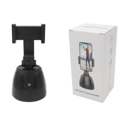 360-Degree Smart Follow-Up Selfie Live Video Recording Tripod Heads, Battery Tripod Heads, Charging Tripod Heads