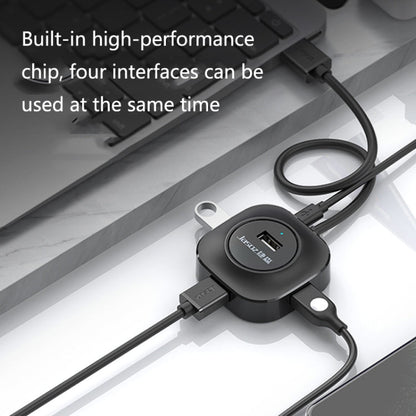 Jasoz High-Speed USB2.0 4-Ports HUB 1 to 4 Docking HUB, Black 0.3m, Black 1.2m, White 0.3m, White 0.5m, White 1.2m