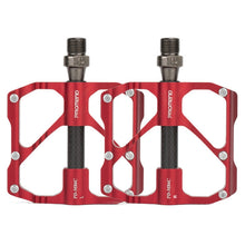 1 Pair PROMEND Bicycle Road Bike Mountain Bike 3 Palin Carbon Fiber Bearing Pedal, PD-M86C, PD-R87C
