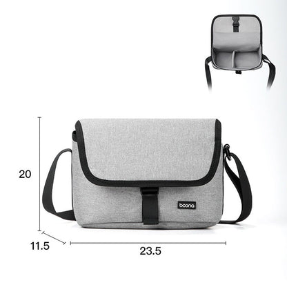 Baona BN-H013 Camera Shoulder Bag SLR Lens Storage Handbag, BN-H013 (Gray), BN-H013 (Black)
