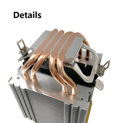 COOL STORM CT-4U-9cm Heat Pipe Dual-Tower CPU Radiator Copper Pipe 9 Cm Fan For Intel/AMD Platform Specification：, Aurora Single Fan 3 Line, Aurora Single Fan 4 Line, Aurora Double Fan 3 Line, Aurora Three-fan 3 Line                                    ...