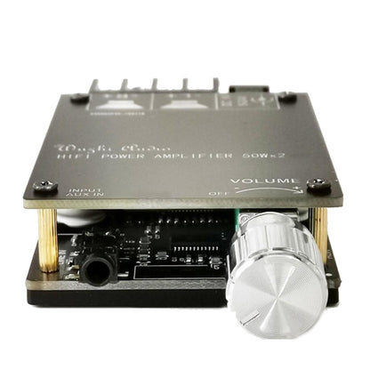 ZK-502C HIFI Wireless Bluetooth 5.0 TPA3116 Digital Power Audio Amplifier Board  50W X 2 Stereo AMP Amplificador, ZK-502C With Shell, ZK-502C Without Shell