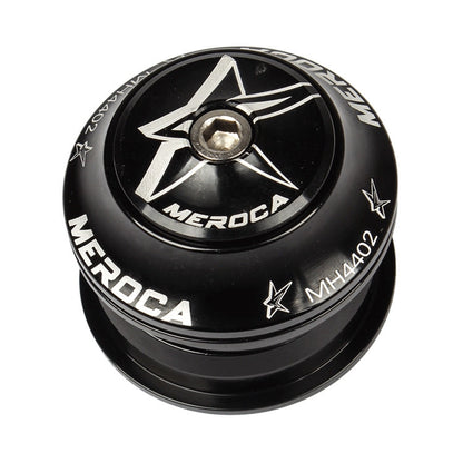 MEROCA Bearing Bowl Mountain Tower 44mm Built-In Straight Tube Bowl, Black, Red, Blue, Green, Purple, Gold