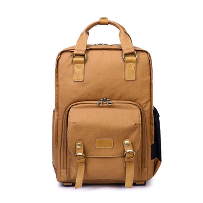 272 Wearable Shoulder Camera Bag Waterproof SLR Digital Camera Bag, Khaki, Green