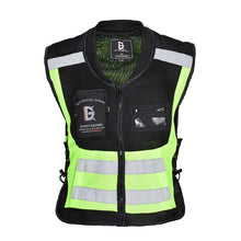 GHOST RACING GR-Y06 Motorcycle Riding Vest Safety Reflective Vest, M, L, XL, XXXL, XXL