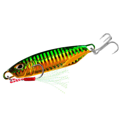 PROBEROS Iron Plate Lead Fish Far-Fluoch Metal Road Bait, 10G, 15G, 20G, 30G