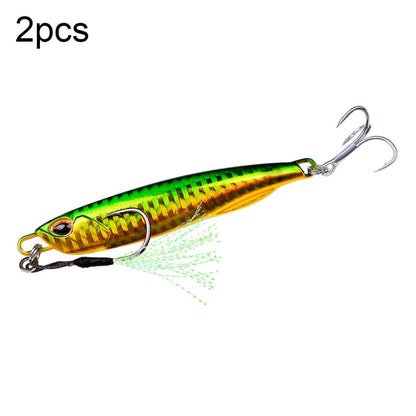 PROBEROS LF103 Simulation Metal Sea Fishing Bait, 30g, 40g, 50g
