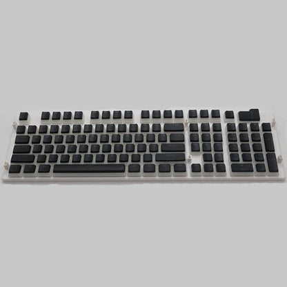 Pudding Double-layer Two-color 108-key Mechanical Translucent Keycap, White, Black, Gray, Sky Blue, Lemon Yellow, Violet, Orange, Apple Green, Red, Cheese Green, Dark Blue, Dark Coffee, Cyan, Light Coffee, Pink
