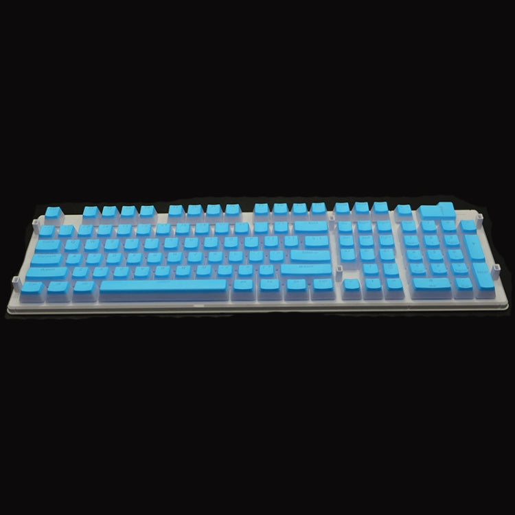 Pudding Double-layer Two-color 108-key Mechanical Translucent Keycap, White, Black, Gray, Sky Blue, Lemon Yellow, Violet, Orange, Apple Green, Red, Cheese Green, Dark Blue, Dark Coffee, Cyan, Light Coffee, Pink