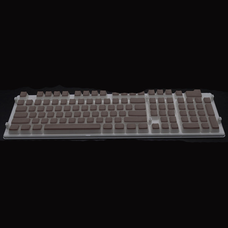 Pudding Double-layer Two-color 108-key Mechanical Translucent Keycap, White, Black, Gray, Sky Blue, Lemon Yellow, Violet, Orange, Apple Green, Red, Cheese Green, Dark Blue, Dark Coffee, Cyan, Light Coffee, Pink