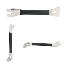 Car Stainless Ateel Audio Navigation Door Panel Crowbar, 2 PCS Stainless Steel