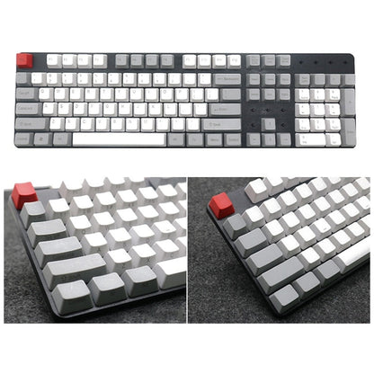 Mechanical Keyboard Laser PBT Keycap, Wang ZiRu Front Words, Wang ZiRu Side Words, Wang ZiRu No Words, Titanium Black Front Words, Light Gray No Words, Light Gray Front Words