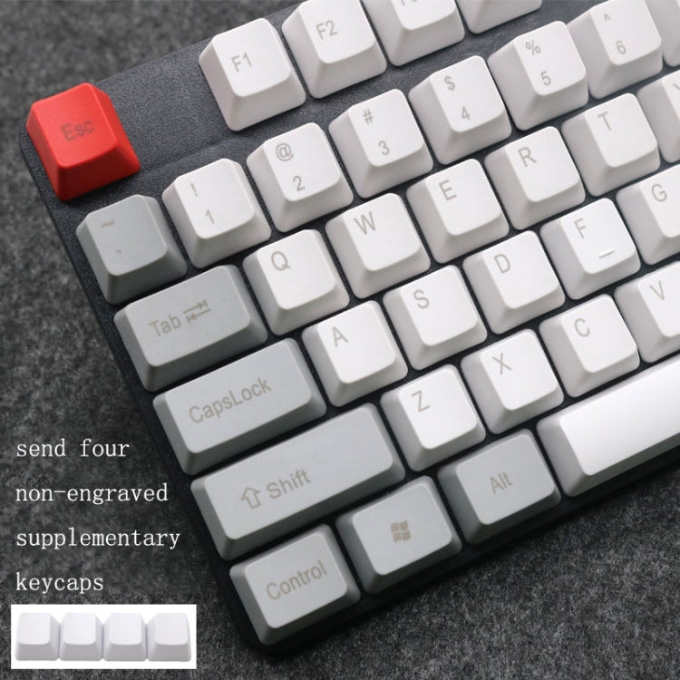 Mechanical Keyboard Laser PBT Keycap, Wang ZiRu Front Words, Wang ZiRu Side Words, Wang ZiRu No Words, Titanium Black Front Words, Light Gray No Words, Light Gray Front Words