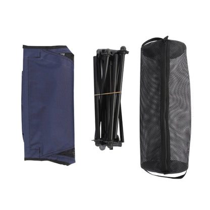 Outdoor Camping Aluminum Alloy Portable Folding Beach Chair, Without Pocket (Blue Gray), With Pocket (Blue Gray), Without Pocket (Dark Gray), With Pocket (Dark Gray)