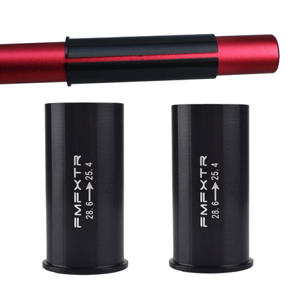 2 PCS FMFXTR Bicycle Seat Tube Reducer Sleeve Conversion Sleeve, Specification:, 27.2mm To 25.4mm, 28.6mm To 25.4mm, 28.6mm To 27.2mm, 30.4mm To 27.2mm, 30.8mm To 27.2mm, 31.6mm To 27.2mm, 33.9mm To 27.2mm, 33.9mm To 31.6mm