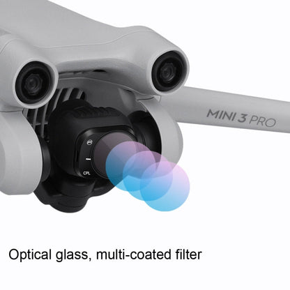 RCSTQ Aluminum Alloy Adjustable Filter Accessories for DJI Mini 3 Pro,Style: UV+CPL+ND8+ND16+ND32+ND64 6 In 1, CPL, ND8, ND16, ND32, ND64, 4 In 1 Set, 6 In 1 Set