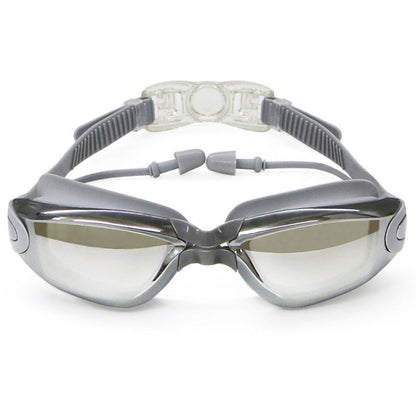 HAIZID HD Anti-fog Waterproof Myopia Swimming Goggles, Optical Black, Optical Blue, Optical Pink, Optical Gray, Plating Black, Plating Gray, Plating Blue, Plating Pink, Myopia 150 Degrees, Myopia 200 Degrees, Myopia 250 Degrees, Myopia 300 Degrees     ...