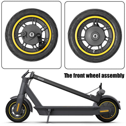 10 inch Electric Scooter Front Wheel Tubeless For Ninebot MAX G30, Front Wheel Tubeless