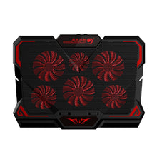 CoolCold  17inch Gaming Laptop Cooler Six Fan Two USB Port 2600RPM Laptop Cooling Pad
