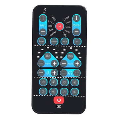 M10  Mobile Computer Sound Card Mini Voice Changer K Song Recording Bluetooth Voice Changer, M10