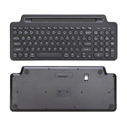 2.4G Bluetooth Wireless Keyboard With Card Slot Bracket, With Touchpad, No Touchpad