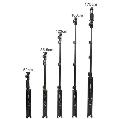 YUNTENG 1388L Tripod Selfie Stick Phone With Bluetooth Remote Control, YUNTENG 1388L