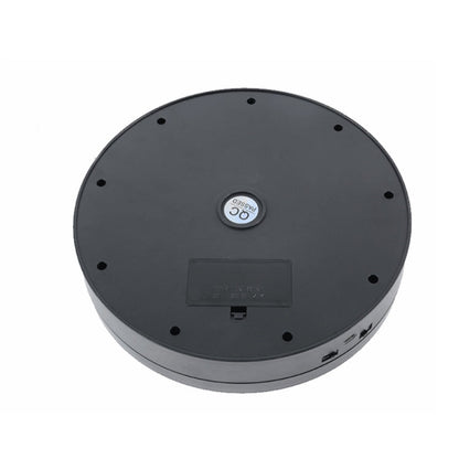 32cm Electric Turntable for Photography With Speed Direction Adjustment, White Mirror, Black Mirror, Golden Mirror