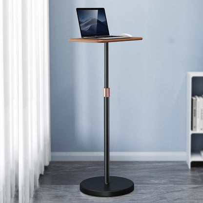 SSKY L42 Laptop Stand Landing Workbench Computer Height Frame, L42 Walnut