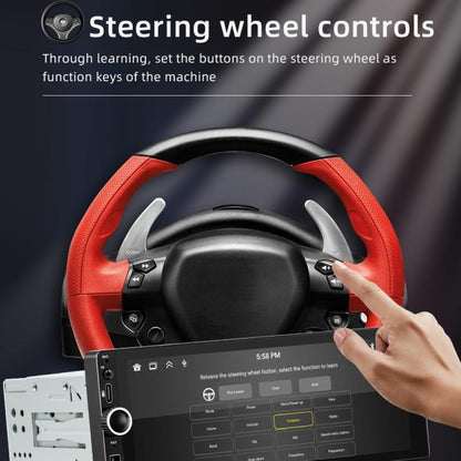 Car Radio Wireless Bluetooth Hands-Free Android Navigation, 2+64G
