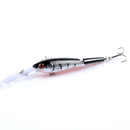 M0208 13.3cm/13.4g Lure Bionic Multi-section Mino Fake Lure Plastic Lure, M0208 6, M0208 1, M0208 2, M0208 3, M0208 4