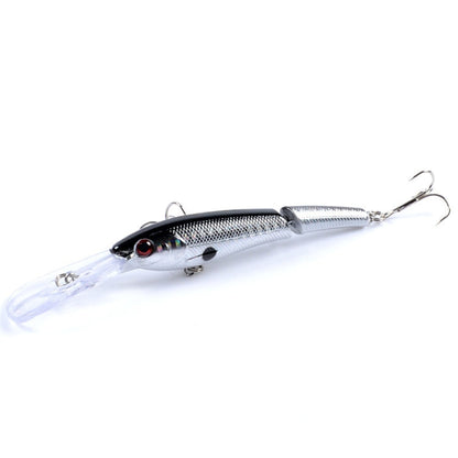 M0208 13.3cm/13.4g Lure Bionic Multi-section Mino Fake Lure Plastic Lure, M0208 6, M0208 1, M0208 2, M0208 3, M0208 4