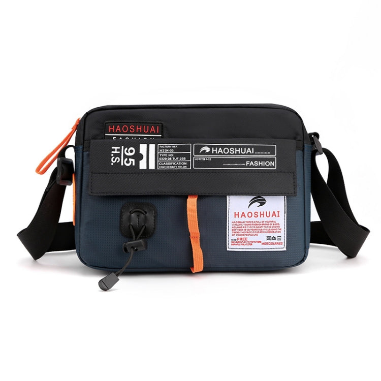 HAOSHUAI 204 Sports Leisure Men Outdoor Waterproof Nylon Shoulder Bag, 204 Army Green, 204 Brick Red, 204 Light Blue, 204 Dark Blue, 204 Black, 204 Grey