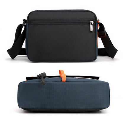 HAOSHUAI 204 Sports Leisure Men Outdoor Waterproof Nylon Shoulder Bag, 204 Army Green, 204 Brick Red, 204 Light Blue, 204 Dark Blue, 204 Black, 204 Grey