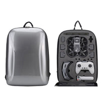 For DJI AVATA  Storage Bag Hard Shell Waterproof Shoulder Bag Backpack, Style 1 Brushed Gray Black Inner, Style 1 Metal Gray Black Inner