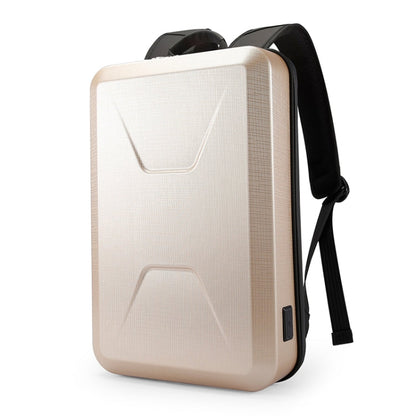 BANGE BG-2839 PC Hard Shell Gaming Computer Bag Business Waterproof Men Backpack, BG-2839 Black, BG-2839 Gold, BG-2839 Silver