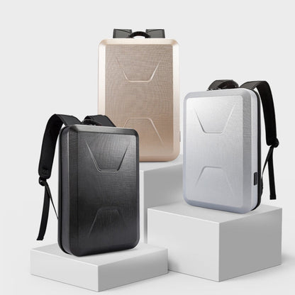 BANGE BG-2839 PC Hard Shell Gaming Computer Bag Business Waterproof Men Backpack, BG-2839 Black, BG-2839 Gold, BG-2839 Silver
