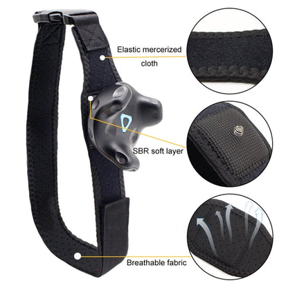 For HTC Vive Tracker VR Game Tracker Strap Accessories, Style:, Foot/Wrist Straps, Headband, Belt, Palm Straps, 2 Wristband+1 Belt
