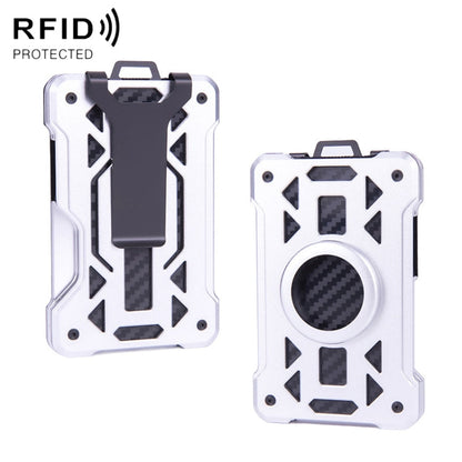 For AirTag 2nd Gen / AirTag 1st Gen Card Holder Metal Anti-Theft RFID Wallet, ak-4 B Gray, ak-4 A Black, ak-4 A Blue, ak-4 A  Silver, ak-4 A  Gray, ak-4 B  Black, ak-4 B Silver, ak-4 B Blue