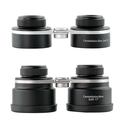 2X/3X Stargazing Binoculars HD Full Optical Lens Portable Telescope, 2x40, 3x50