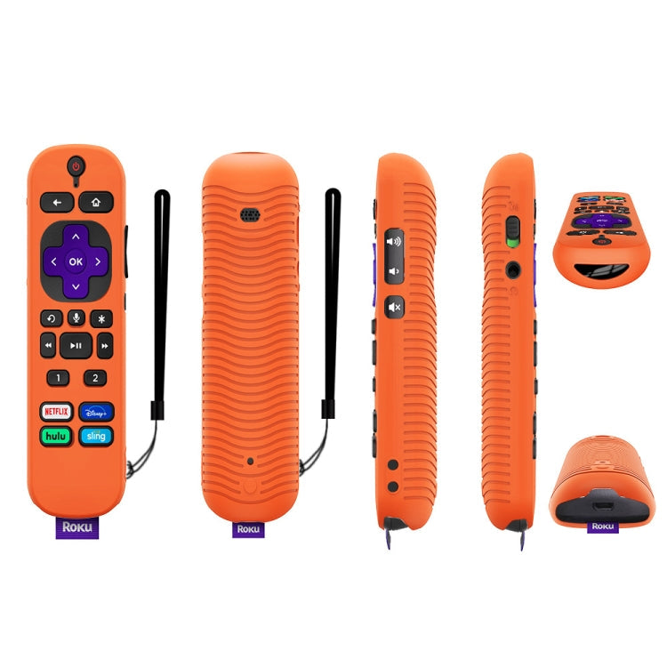 For TCL Roku Voice Remote Pro Y30 Remote Control Shockproof Silicone Protective Case, For TCL Roku Voice Remote Pro(Red), For TCL Roku Voice Remote Pro(Luminous Green), For TCL Roku Voice Remote Pro(Luminous Blue)                                       ...