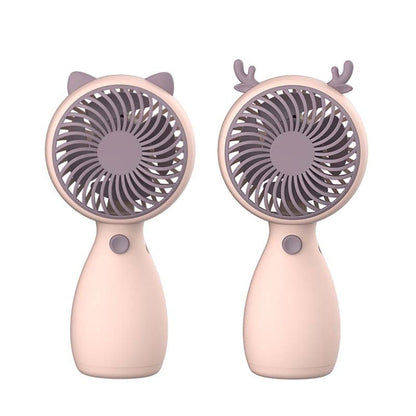 2pcs MLS6035 USB Mini Charging With Lanyard Small Fan, Style Random Delivery, MLS6035 Yellow, MLS6035 Green, MLS6035 Pink