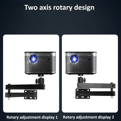 Wall-mounted Projector Bracket Foldable Telescopic Arm Wall Stand, Projector Bracket