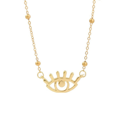 Angel Eyes Pendant Layered Necklace, Model:, N2106-20 Love Eyes, N2106-20 Silver Love Eyes, N2107-20 Blue Eyesad, N2107-21 Colorful Diamond, N2107-22 Big Eyelashes, E2106-21 Earlier Earrings