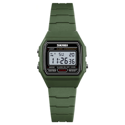 SKMEI 1460 Children Luminous Multifunctional Waterproof Thin Sports Watch