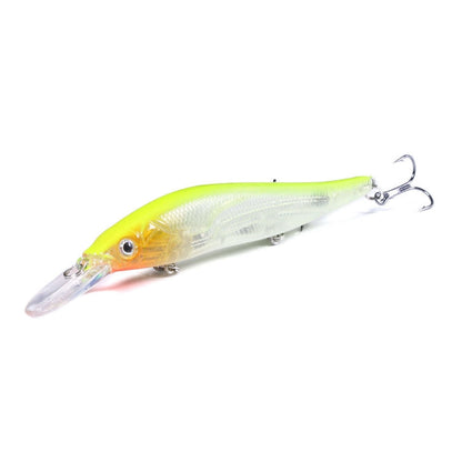 HENGJIA MI135 13.5cm 15.6g Sea Fishing Long-casting Floating Minnow Bionic Lures, MI135 (13), MI135 (3), MI135 (14), MI135 (4), MI135 (15), MI135 (5), MI135 (16), MI135 (6), MI135 (7), MI135 (8), MI135 (9), MI135 (10), MI135 (11), MI135 (1), MI135 (12)...