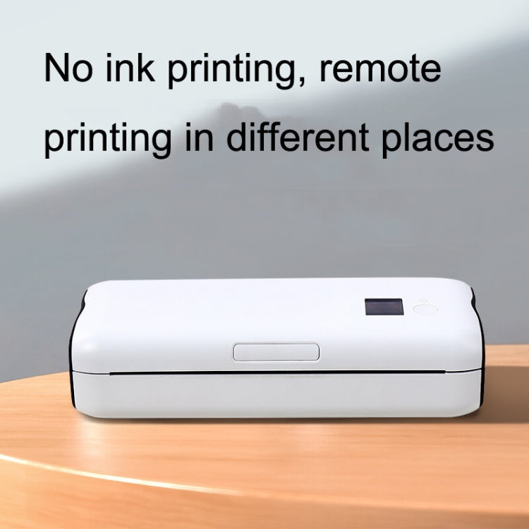 Home Small Phone Office Wireless Wrong Question Paper Student Portable Thermal Printer, Style:, Bluetooth Edition+50pcs A4 Paper, Bluetooth Edition+100pcs A4 Paper, Bluetooth Edition+200pcs A4 Paper, Bluetooth Edition+500pcs A4 Paper                   ...